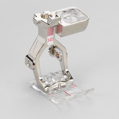 Bernina Piedino per trasporto indietro con soletta trasparente 34D