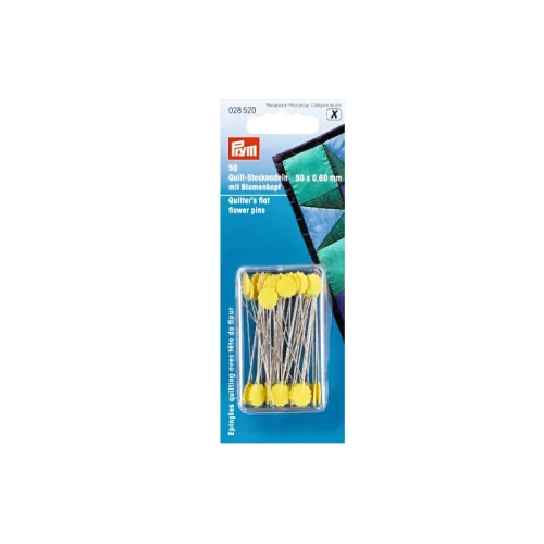 Prym 028520 (X) Spilli testa fiore mm.50 per quilting