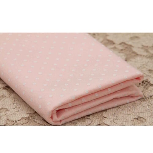 Pannolenci Cipria con pois bianco 20x180cm.