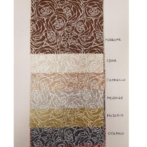 Pannolenci stampato garden lana 20x180cm.