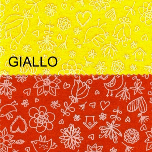 Pannolenci Giallo Hello Spring 20x180cm.