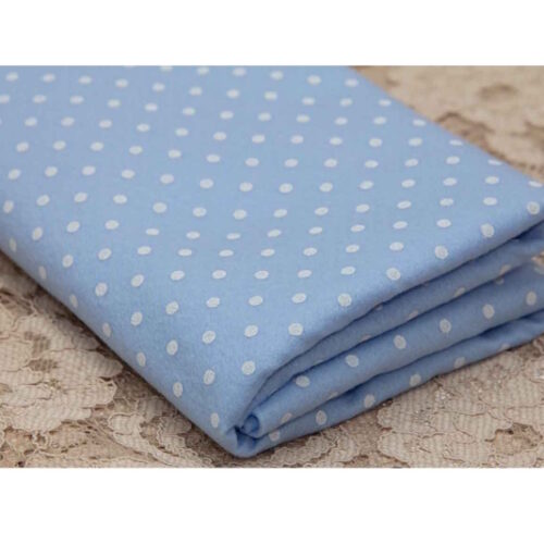 Pannolenci Cielo con pois bianco 20x180cm.