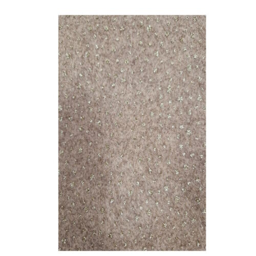 Pannolenci 20x180cm. Cammello pois oro