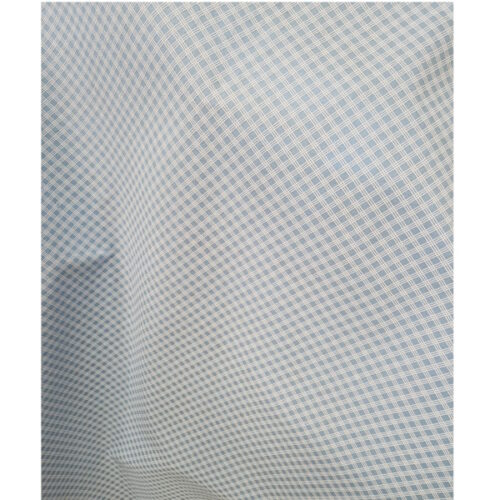 Pannolenci azzurro stampato quadri in diagonale bianchi 20xh.180 e multipli