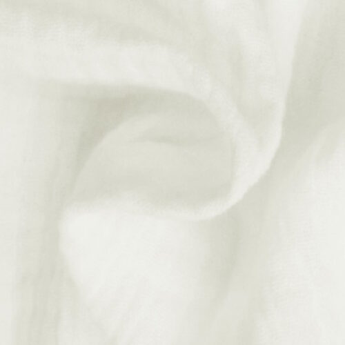 Tessuto mussola di cotone doppia garza panna 30xh.130