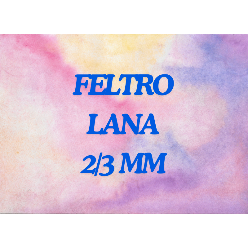 Feltro lana 2/3 mm