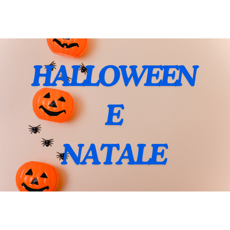 NATALE, HALLOWEEN, ZUCCHE