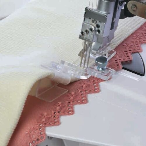 Janome Piedino per orlo e dispositivo per pizzo