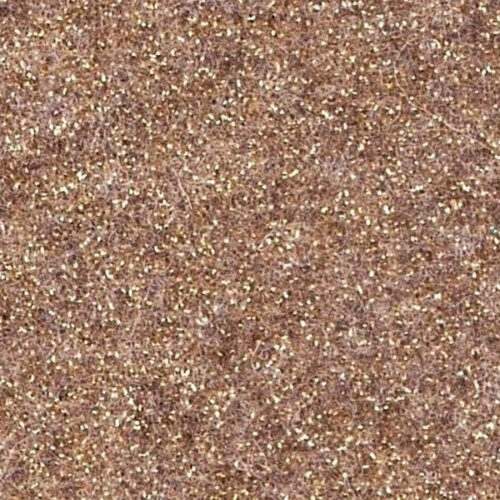 Tessuto feltro lana 352 lurex puntini oro 20x140cm.