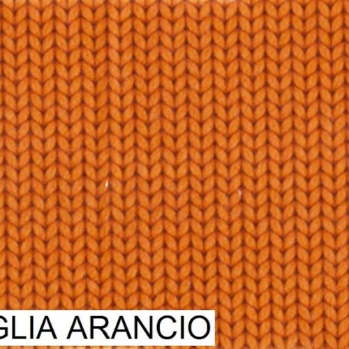 Tessuto pannolenci stampa digitale maglia arancio 20cm.xh.80cm.
