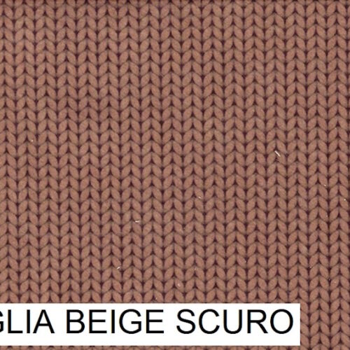 Tessuto pannolenci stampa digitale maglia beige scuro  20cm.xh.80cm.