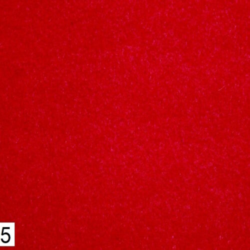 Feltro di Lana 2mm 30xH.150cm. rosso 5