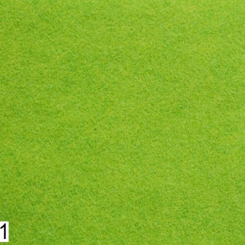 Feltro di Lana 2mm 30xH.150cm. verde mela 611