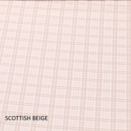 Tessuto Stof France Collection Campagne Chic 25x116cm. Beige rosato 31 Scottish
