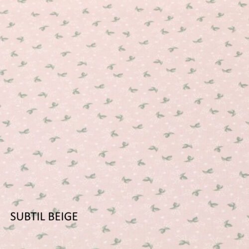 Tessuto Stof France Collection Campagne Chic 25x116cm. Beige rosato 30 Siubtil