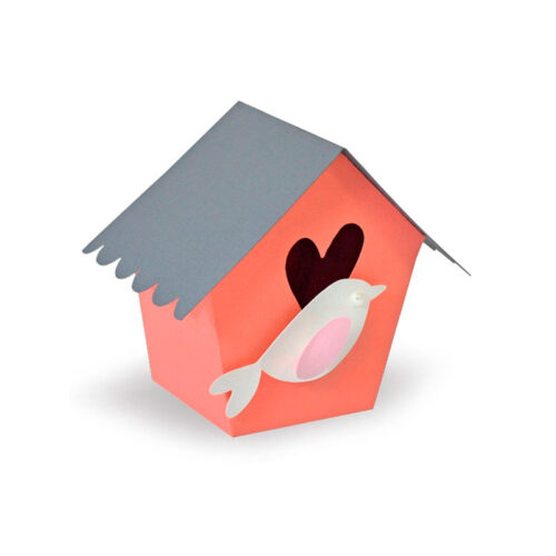 660872 Casetta Uccellini Thinlits Plus