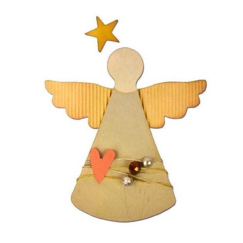 661730 Angioletto con stellina Sizzix