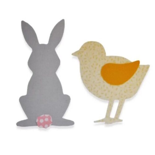 662504 Coniglio e pulcino Sizzix