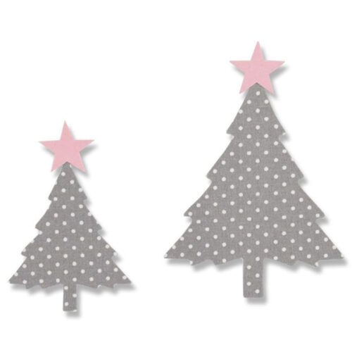 662585 Alberi Natale con stella Sizzix