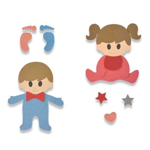 662629 Bimba e bimbo Sizzix Bigz L