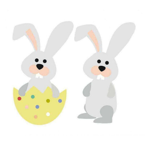 662997 Coniglio e ovetto Sizzix