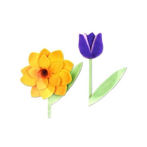 663491 Fiori con stelo Sizzix Bigz L