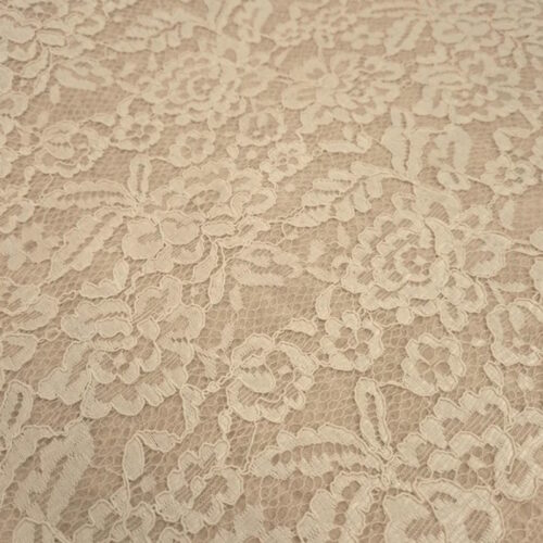 Feltro accoppiato pizzo ecru 352 + pizzo ecru 20cm x h.150cm.