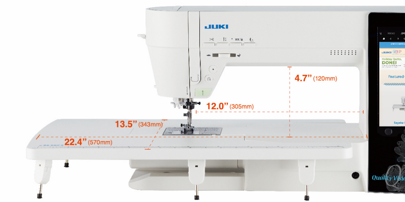 MACCHINA PER CUCIRE ELETTRONICA JUKI HZL-UX8 KIREI USATO GARANTITO - immagine 2